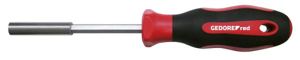 Tournevis à embout rouge GEDORE 1/4, longueur 100 mm manche 2K, 3301343