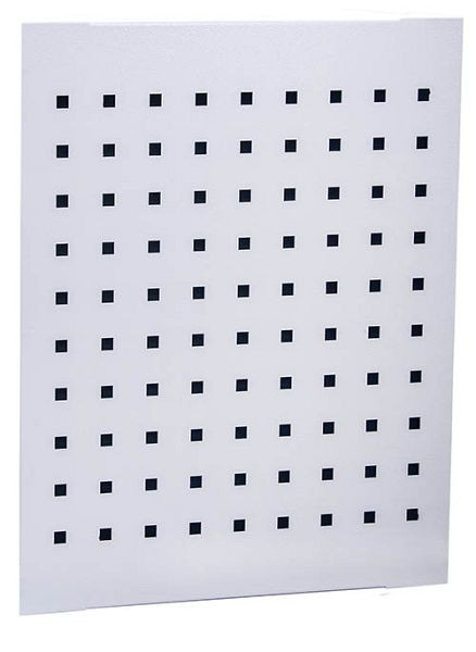 Plaque perforée Bedrunka+Hirth pour armoire Flex-Box dimensions en mm (LxH) : 370 x 462, 04.50.37LW