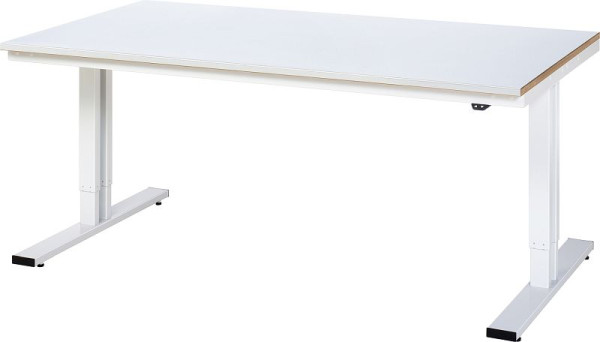 Table de travail RAU série adlatus 300, L2000 x P1000 x H720-1120 mm, 08-WT-200-100-ES