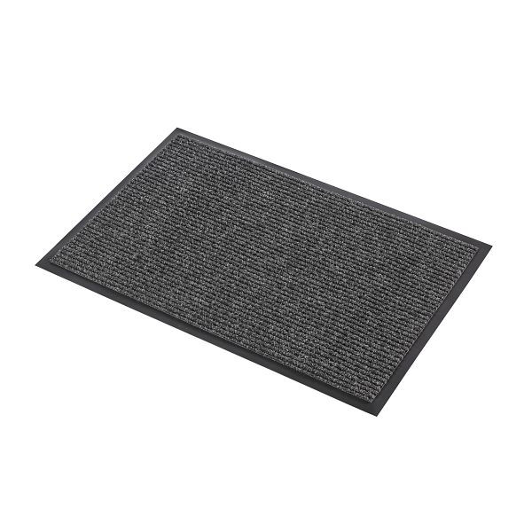 Notrax Heritage Rib Tapis anti-saleté exposé 117, anthracite, 120 cm, vendu au mètre, 117C0048CH