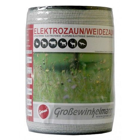 Growi CraftLine large bande, 20 mm, 2N + 4N, 200 m vert/blanc, 10050290