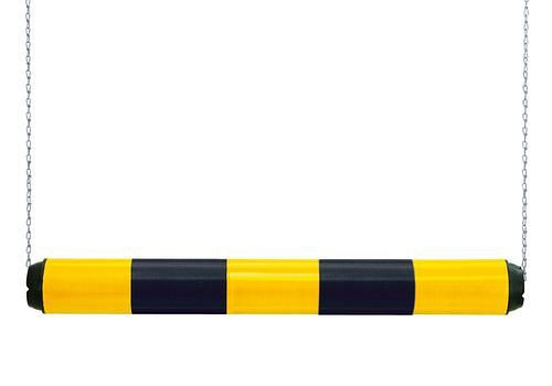 Limiteur de hauteur DENIOS, réfléchissant, noir/jaune, avec suspension, 271667
