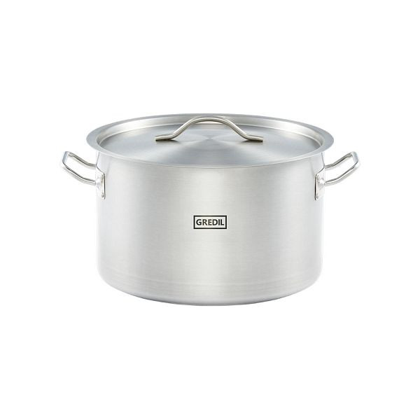 Pot à soupe Gredil forme moyenne-haute série ECO Ø 320 mm, couvercle inclus, KG0802320