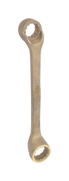 KS Tools BRONZEplus clé à double anneau coudée 24x27 mm, 963.7410
