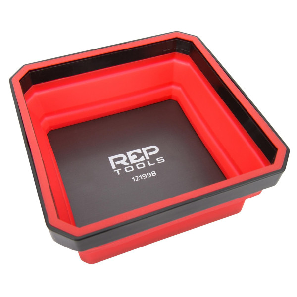 RepTools Plateau magnétique pliable pour vis/petites pièces, 115 x 115 mm, XXL-121998
