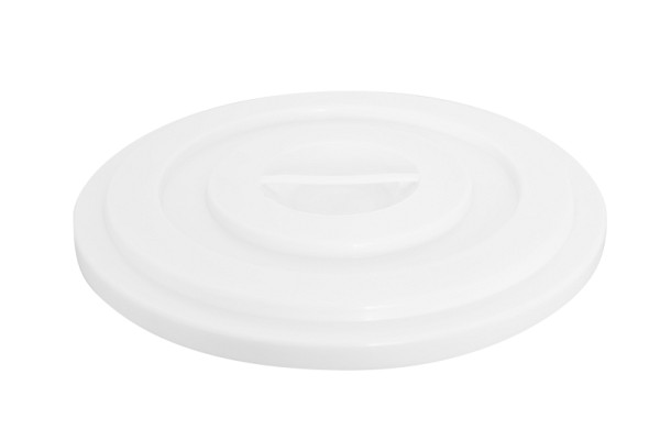 Couvercle Schneider pour seau d'une capacité de 100 litres, matériau : PE HD, blanc, 202035