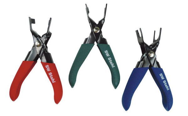 Jeu de pinces SW-Stahl pour connecteurs de conduites de carburant, 3 pièces, 61715L