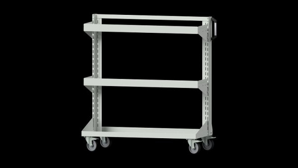 Chariot de base pour établis ANKE, modèle 553, 1250 x 450 x 1350 mm (AM 1211), RAL 7035, 962.123
