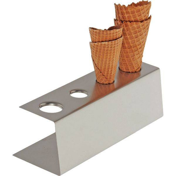 Porte-gaufres Stalgast pour quatre gaufres, 9,5 x 27 x 9 cm (LxPxH), BK0107004