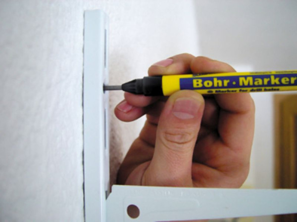 Stylo marqueur Karl Dahm pour trous percés, 10885