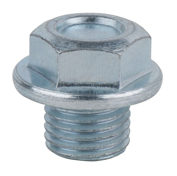 Vis de vidange d'huile KS Tools, six pans extérieurs 17 mm, M14x1,5x11 mm, paquet de 25, 430.2071
