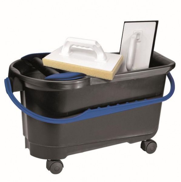Set de lavage de carreaux TECTOOL avec 4 roues, Premium, 18072