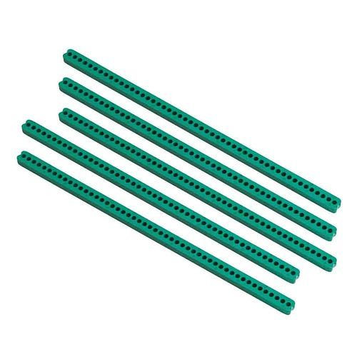 Barre de barrière DENIOS verte, L 120 mm, lot de 5, 311991