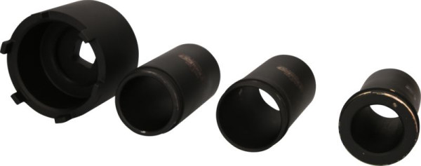 Jeu de clés à contre-écrou KS Tools avec 3 tubes de guidage pour Mercedes, Ø 75 mm, 4 pièces, 460.5635