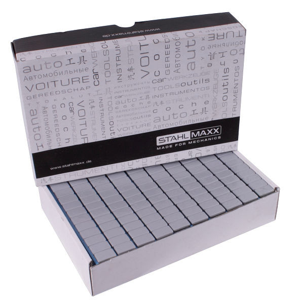 Poids adhésifs enduits RepTools Basic, 1200 pièces de 5 g chacune, XXL-116630