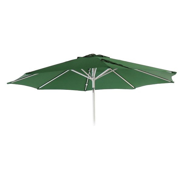 Housse de rechange Mendler pour parasol N19, housse de rechange pour parasol, Ø 3m tissu/textile 5kg, vert, 81627