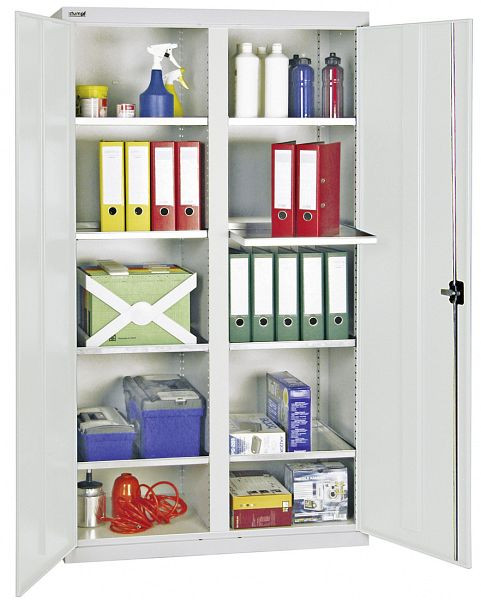 armoire à outils et matériaux contondants série 3000, 7035/7035, 8 étagères, 3004007