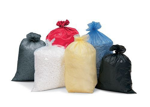 Sac poubelle DENIOS en polyéthylène (PE), 120 litres, 20 µ, UE : 500 pièces, transparent, 165-457