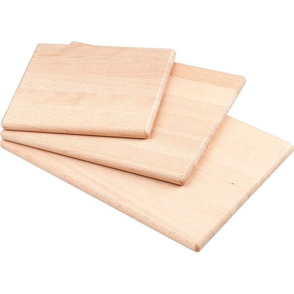 Planche à découper en bois Stalgast, 300 x 250 x 20 mm (LxPxH), MS1511300