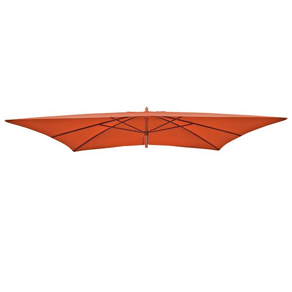 Housse de remplacement Mendler pour parasol en bois Florida, housse de parasol, housse de parasol de jardin, 2x3m 6kg, terre cuite, 81658
