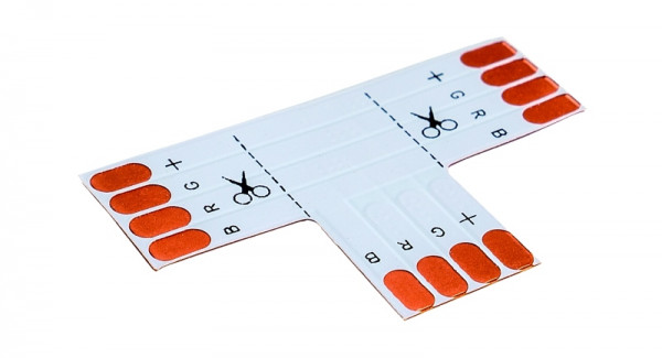 rutec Projekt rutec Bandes LED VARDAflex T / PCB d'angle RGB 10mm IP20, PGZ512