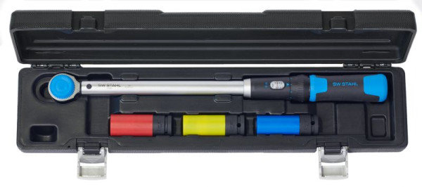 Clé dynamométrique d'atelier SW-Stahl avec douilles pour écrous de roue, 1/2", 4 pièces, 03879L