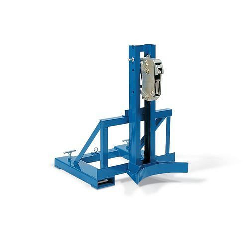 Pince pour fûts DENIOS SH 1 en acier, peinte, pour 1 fût de 200 litres, 115-223