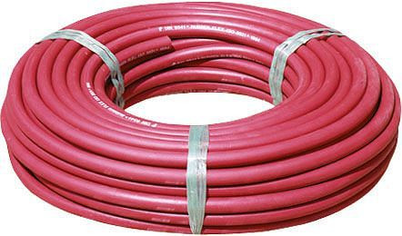 Tuyau oxygaz ELMAG, 10 m, acétylène (rouge), dim. 9x16 mm, EN 559, pack : 10m, 55191