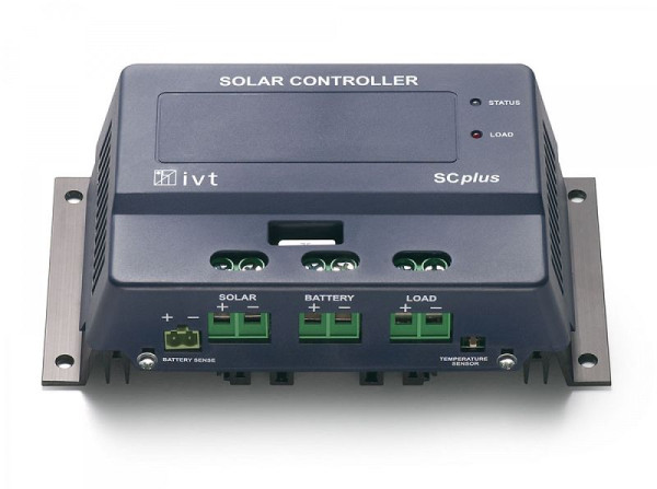 Régulateur solaire IVT Scplus 12 V/24 V, 25 A sans écran, 200039