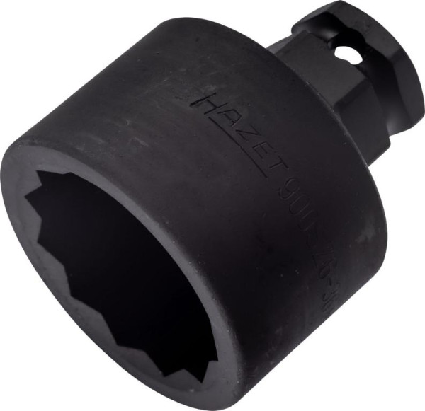 Impact Hazet, douille tournevis machine, double 6 pans, carré creux 12,5 mm, 6 pans extérieur 24 mm, 36 mm, 900SZ6-36