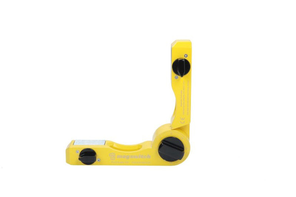 Angle de soudage magnétique ELMAG PA 150 MAX, réglable en continu de 0 à 270°, force de maintien 68 kg, commutable ON/OFF, 55483