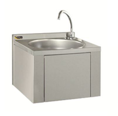 Lave-mains SOFINOR, vasque ronde Ø 305 mm x 150 mm, avec mitigeur sans fond, LMA