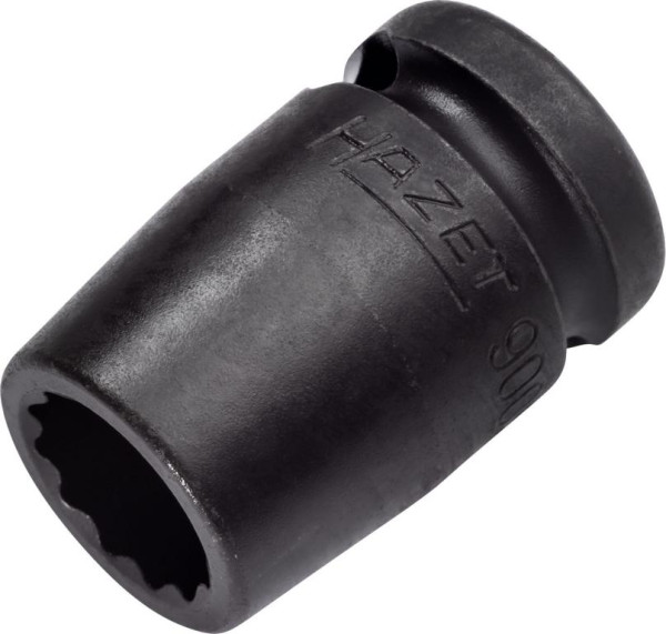 Impact Hazet, douille tournevis machine, double hexagone, carré creux 12,5 mm, 14 mm, 900SZ-14