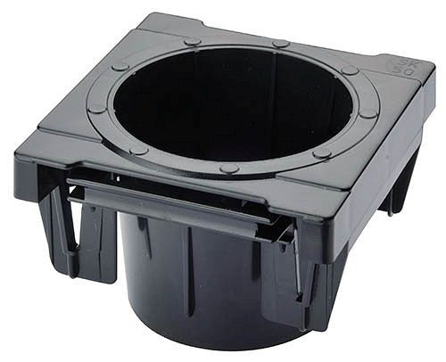 Support CNC Bedrunka+Hirth, équipé pour RotaRex, avec 80 x inserts en plastique Cyl / VDI 30, insert d'outil, 49 x 103 x 17 mm, 02.R560230