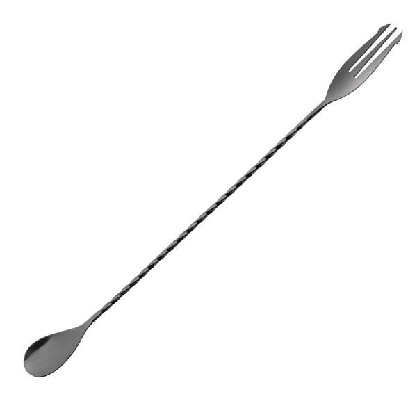 Cuillère à cocktail OLYMPIA noire, DR635