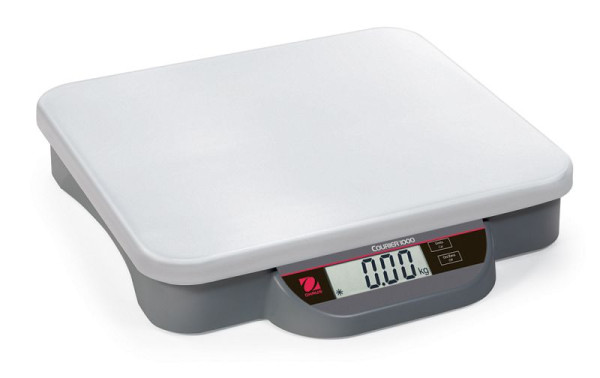 Balance d'expédition OHAUS i-C12P9 EU, capacité de pesée 9 kg, lisibilité pour un poids de 5 g, dimensions de la plateforme : 280 x 316 mm, 30820352