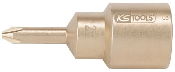 KS Tools Douille à embout BRONZEplus 1/2" PH2, 963.1297