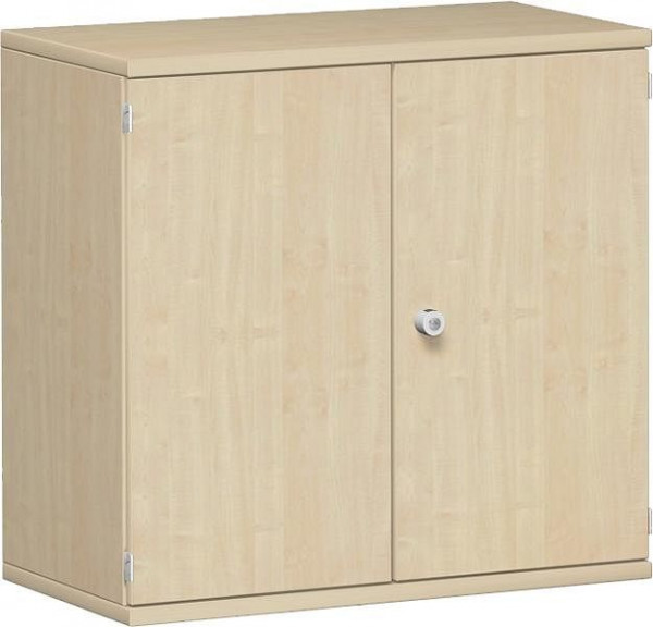 geramöbel armoire à portes battantes 1 étagère décorative, verrouillable, 800x425x768, érable/érable, N-10D208-AA