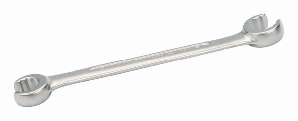 Clé polygonale ouverte double Bahco, 12 pans, coudée à 15°, SW 14x17 mm, 1949M-14-17