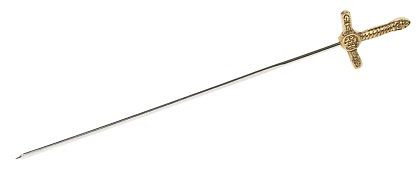 Épée à broche Contacto, simple, 1166/005
