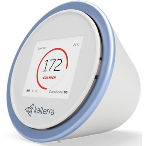 Kaiterra Laser Egg, moniteur intelligent de qualité de l'air, mesure les PM2,5 (particules et smog), TVOC (gaz nocifs), Egg+ Co2