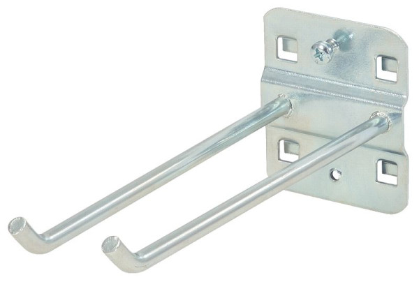 KS Tools Porte-outils double avec extrémité de crochet inclinée, diamètre 6 mm, 150 mm, 860.0815