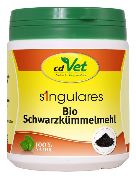 cdVet Singular Farine de Cumin Noir Bio 500g, 1356