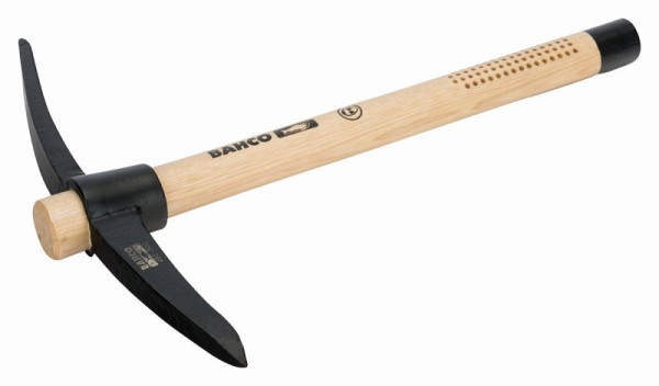 Hache Bahco avec lame en forme de pelle, manche en bois, 600 g, 495-600