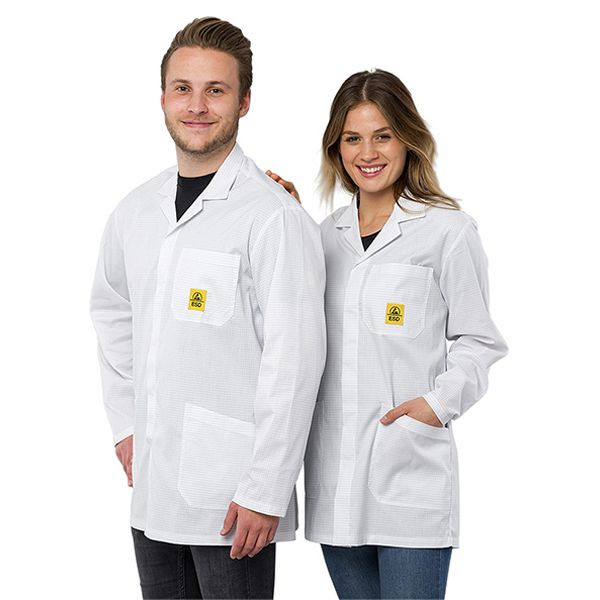 Blouse de travail SafeGuard ESD 1/2 "Pro Line", blanche, taille XL, DSWL42499