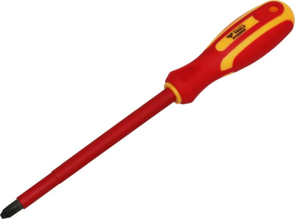 Brilliant Tools Tournevis VDE PH Phillips PH3 x 150 mm, BT068009