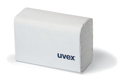 Papier de nettoyage uvex 997100, pour station de nettoyage de lunettes, environ 700 feuilles, 210-199