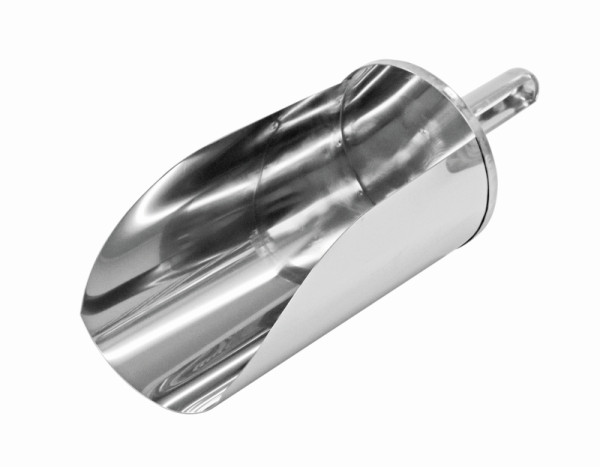 Pelle à sac Schneider, manche au milieu, 375 mm - 3000 ml, acier inoxydable, 180380
