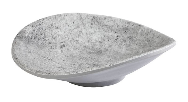 Bol APS -ELEMENT-, 10,5 x 10 cm, hauteur : 3 cm, mélamine, couleur : aspect béton, 0,02 litre, pack : 24 pièces, 84826