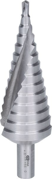 KS Tools Foret étagé HSS, diamètre 4-30 mm, 14 étapes, 330.2303
